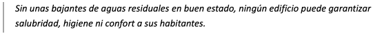 Bajantes residuales